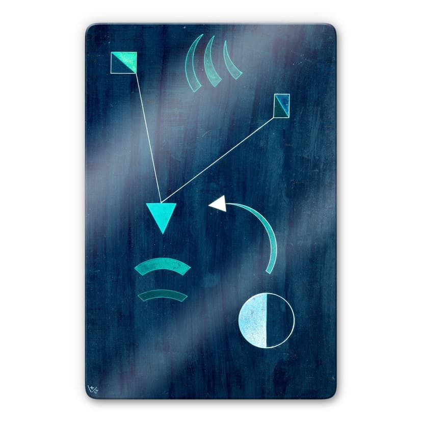 Stampa su vetro Kandinsky - Dove andare