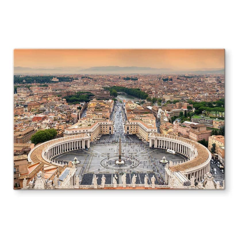 Stampa su vetro Hugonnard - Piazza S. Pietro