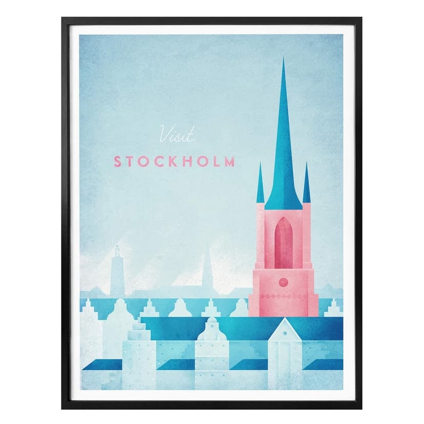 Poster Rivers - Stoccolma