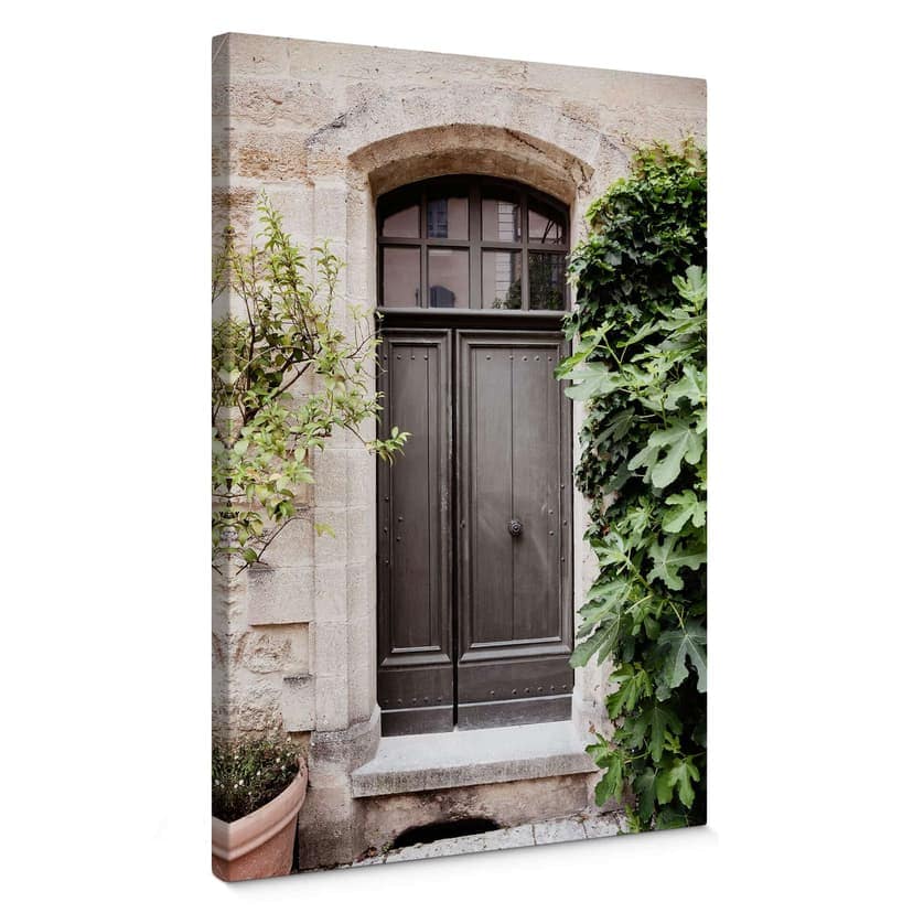 Stampa su tela Hugonnard - Porta in legno