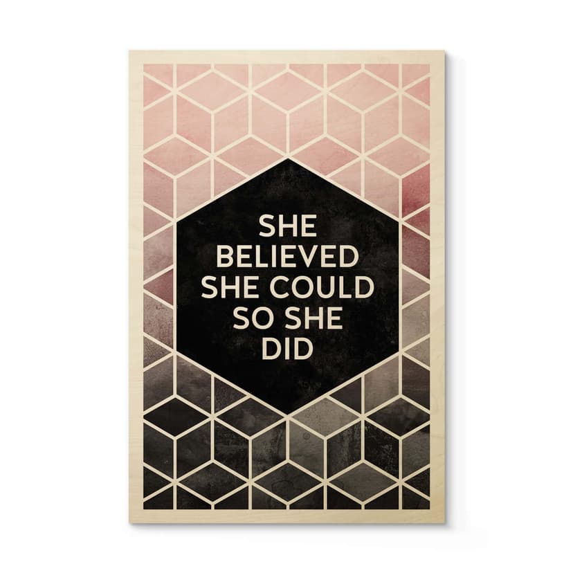 Stampa su legno Fredriksson - Believed