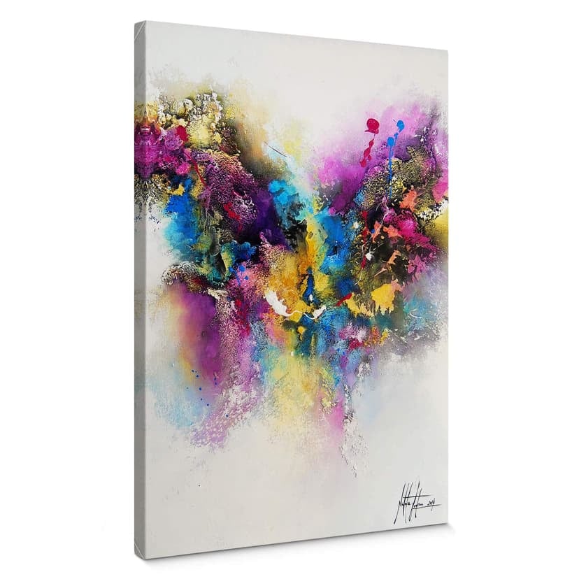 Stampa su tela - Fedrau – Amore viola
