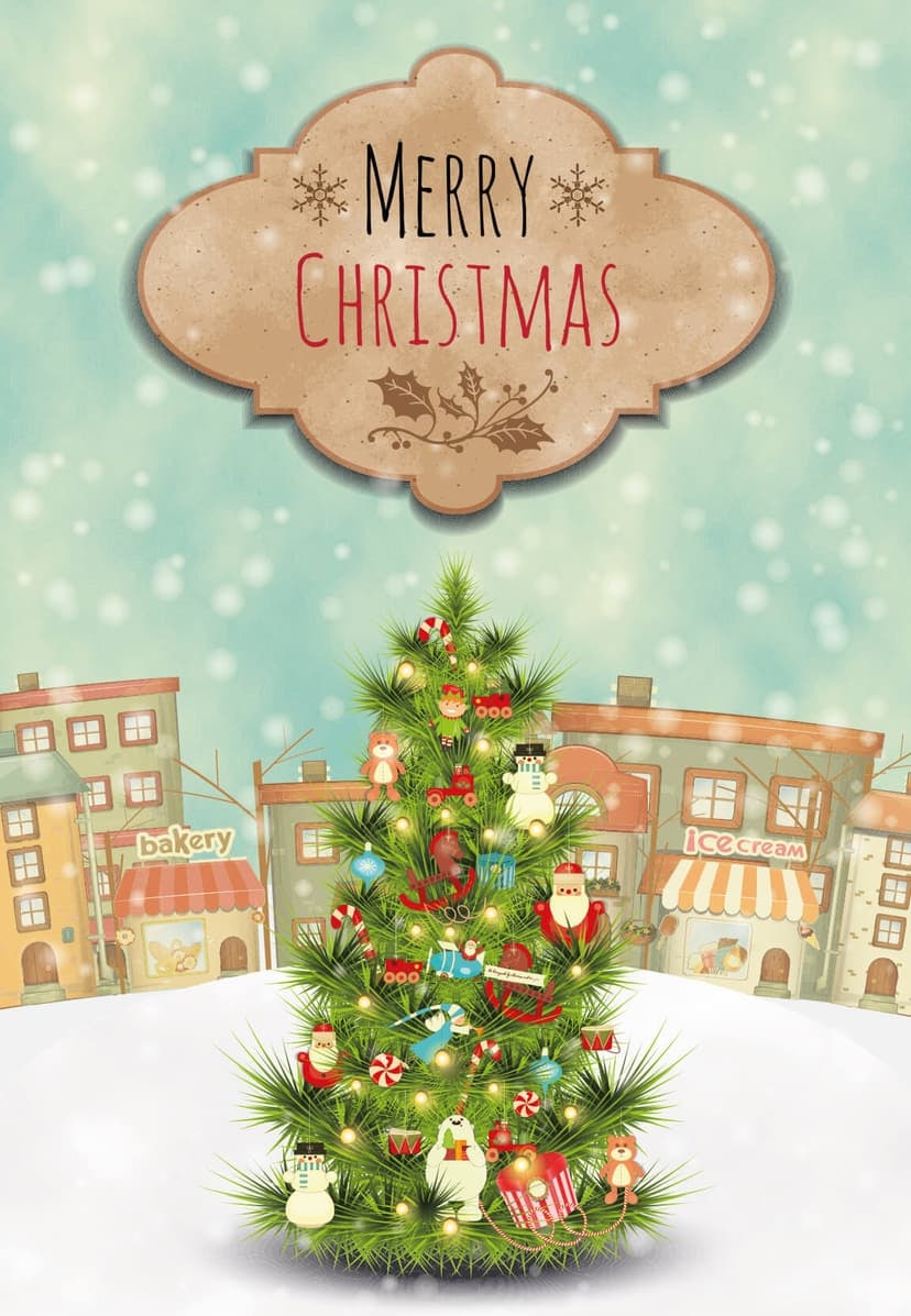 Buono regalo Natale - Merry Christmas