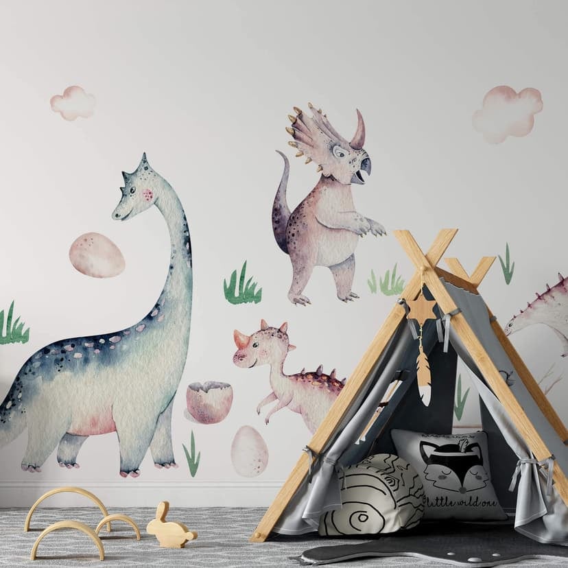 Adesivo murale Kvilis - Dinosauri (19-pz.)