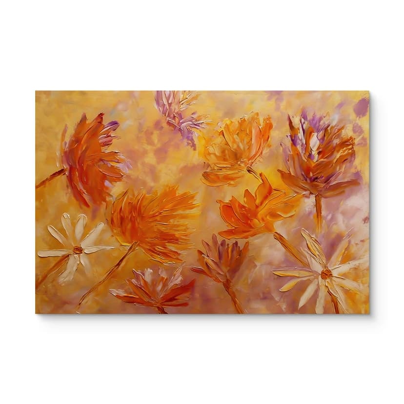 Quadro di legno Fiore d'oro - Pomata