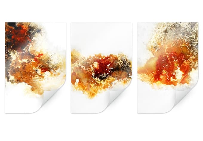 Poster Fedrau - Oro liquido 04 (3 parti)