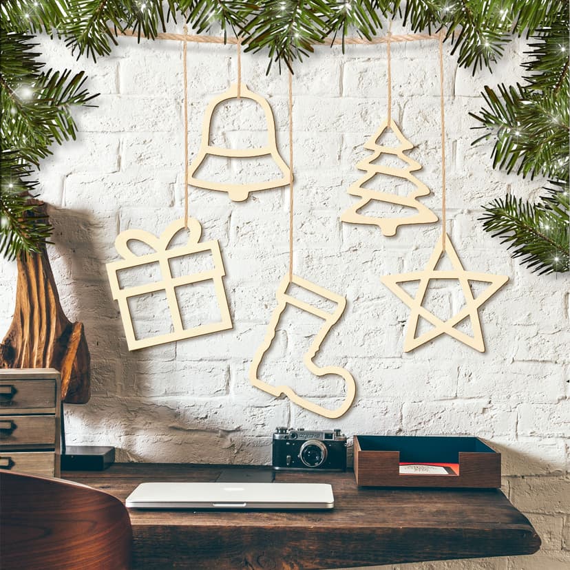 Decori natalizi - Set di 6