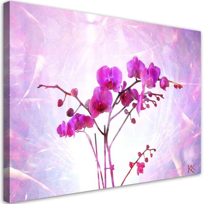 Stampe su tela, Fiori di orchidea Zen Spa