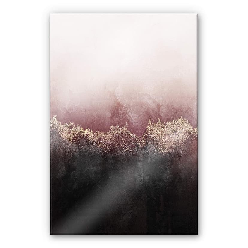 Stampa su vetro acrilico Fredriksson - Cielo rosa