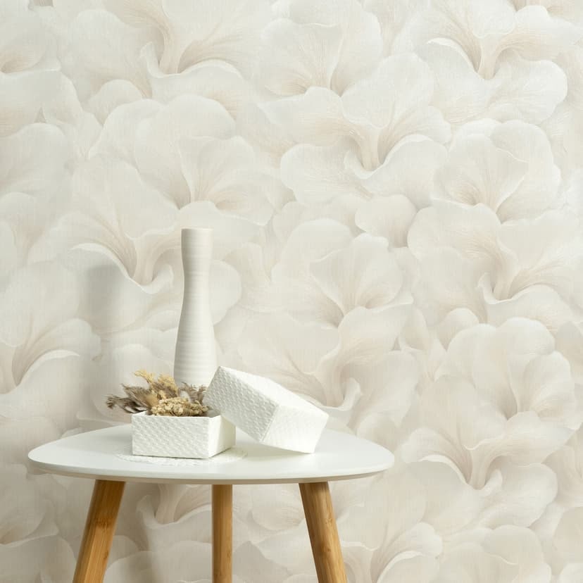 Guido Maria Kretschmer Carta da parati a motivi floreali Floral Glow Fashion for Walls 5 beige
