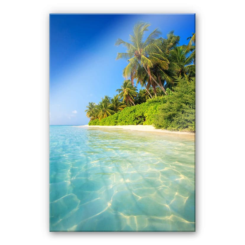 Stampa su vetro acrilico Colombo - Le Maldive
