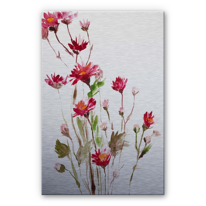 Stampa su Alu-Dibond - Fiori selvatici