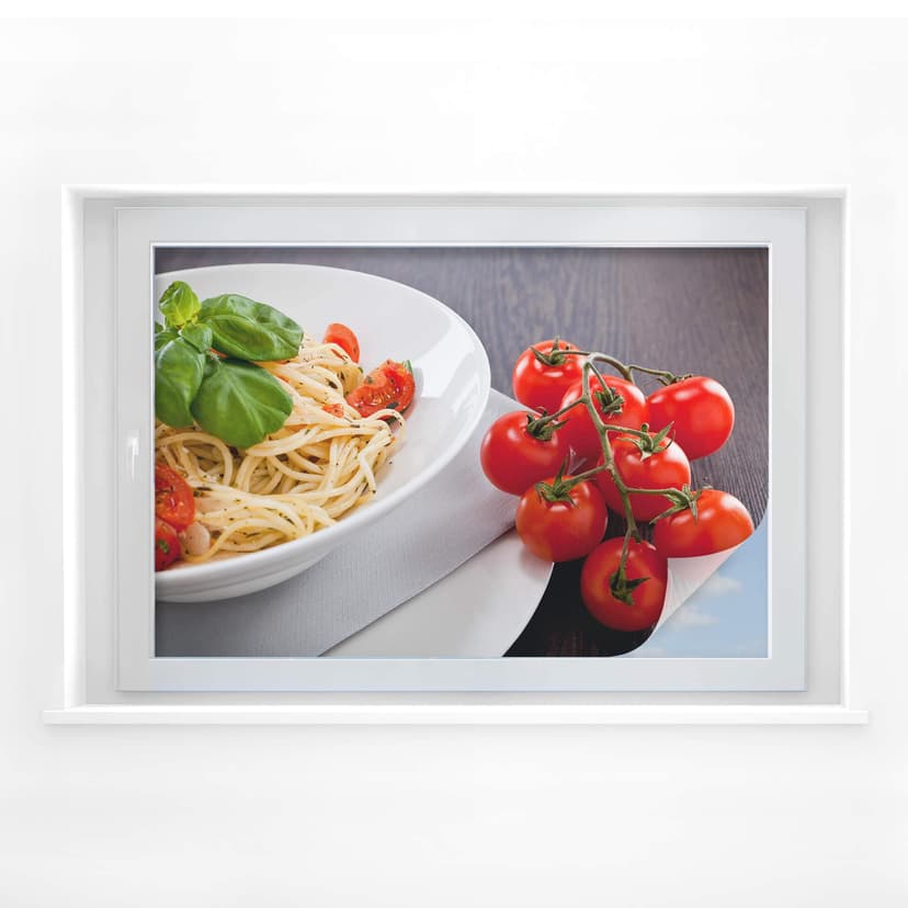 Pellicola adesiva per vetri - pasta italiana