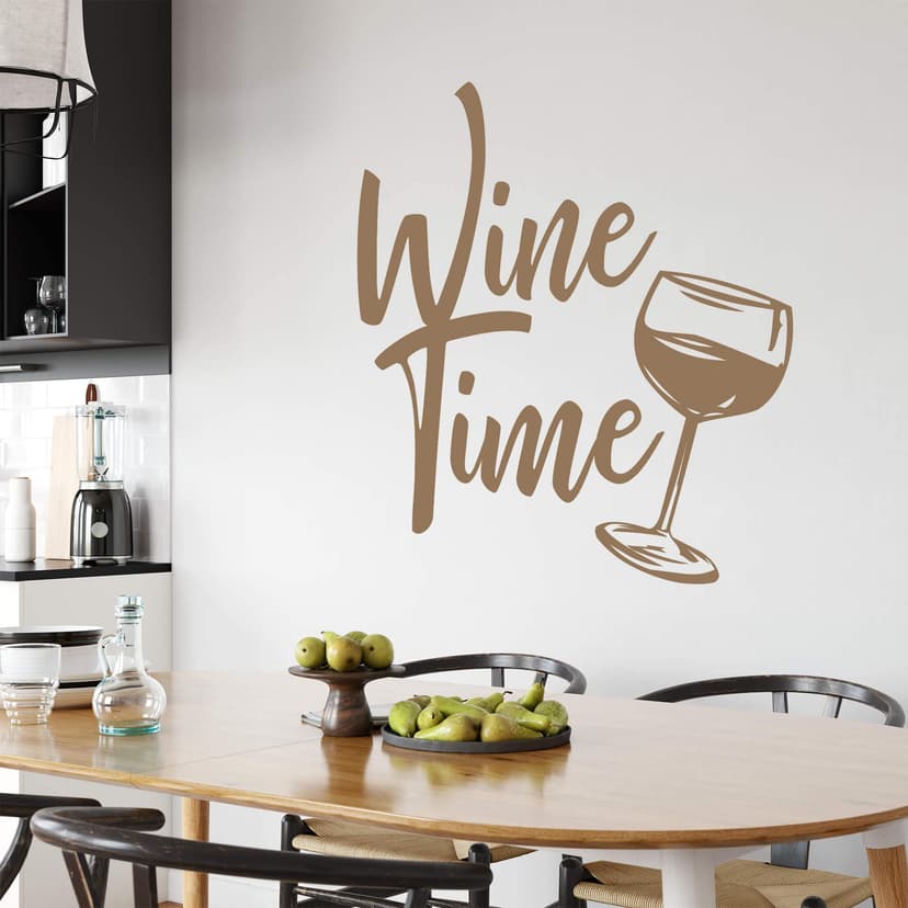 Adesivo murale - Wine Time