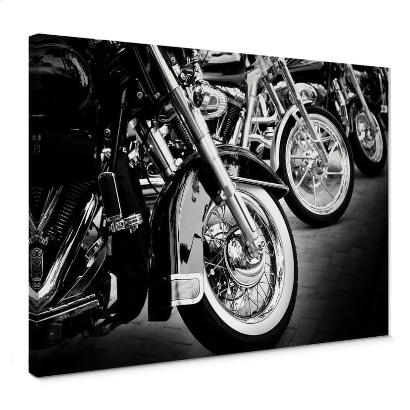 Stampa su tela - Ruote di motocicletta
