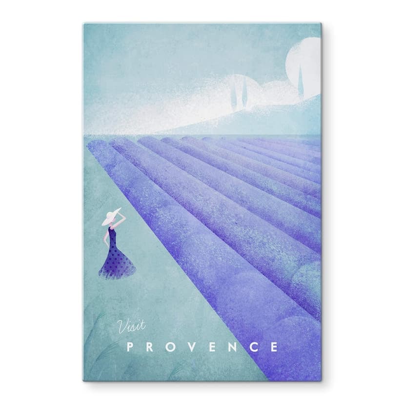 Stampa su vetro Rivers - Provenza