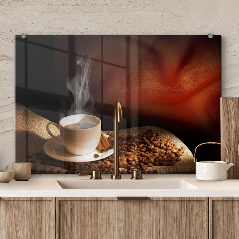 Pannello paraschizzi - Caffè 3