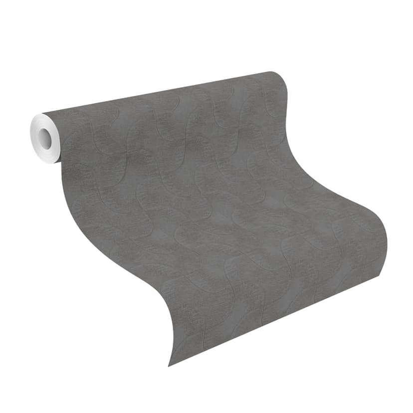 Carta da parati a motivi, tessuto non tessuto Sky Lounge grigio 10,00x1,06 m