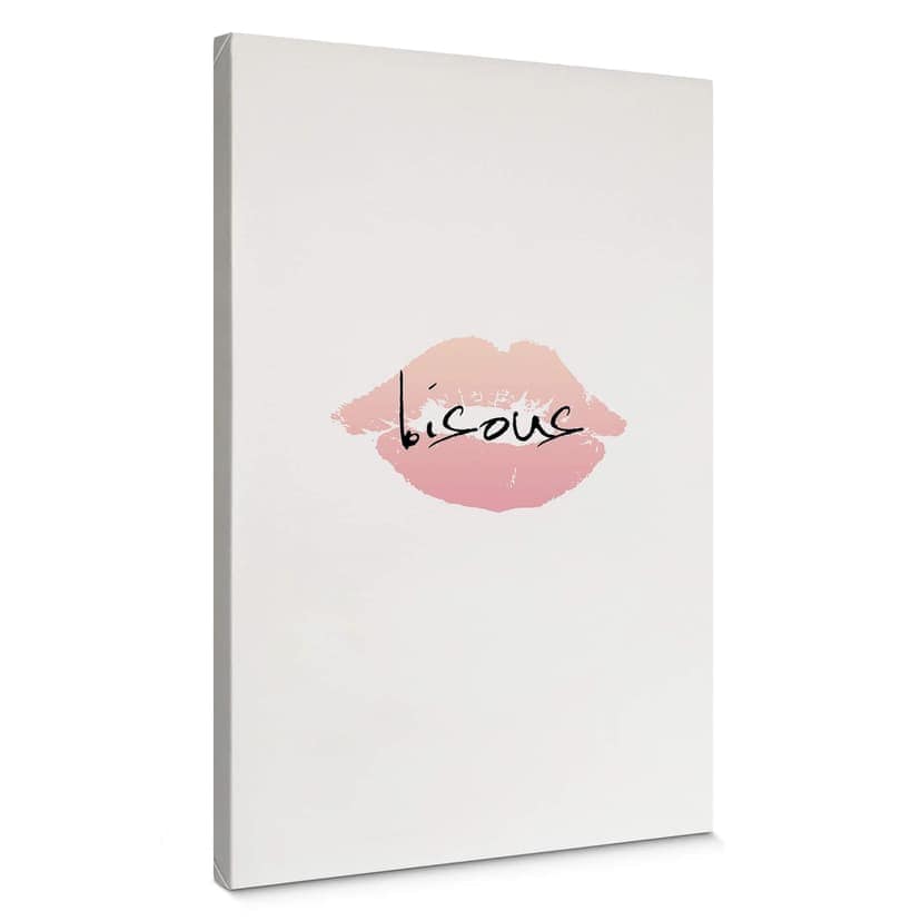 Stampa su tela - Bisous