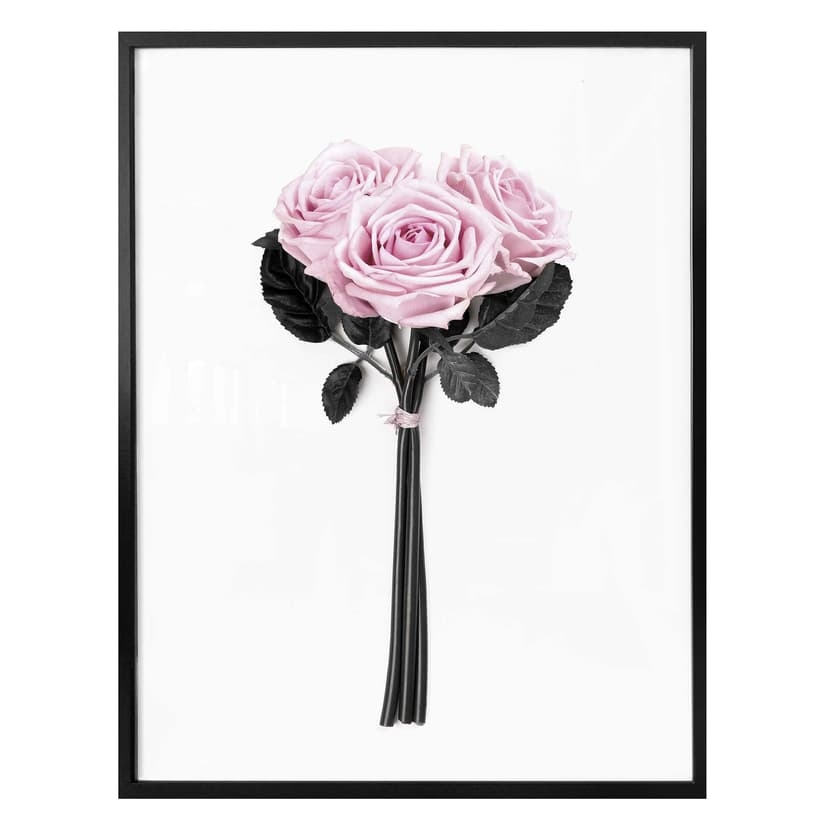 Poster Kubistika - Rosa