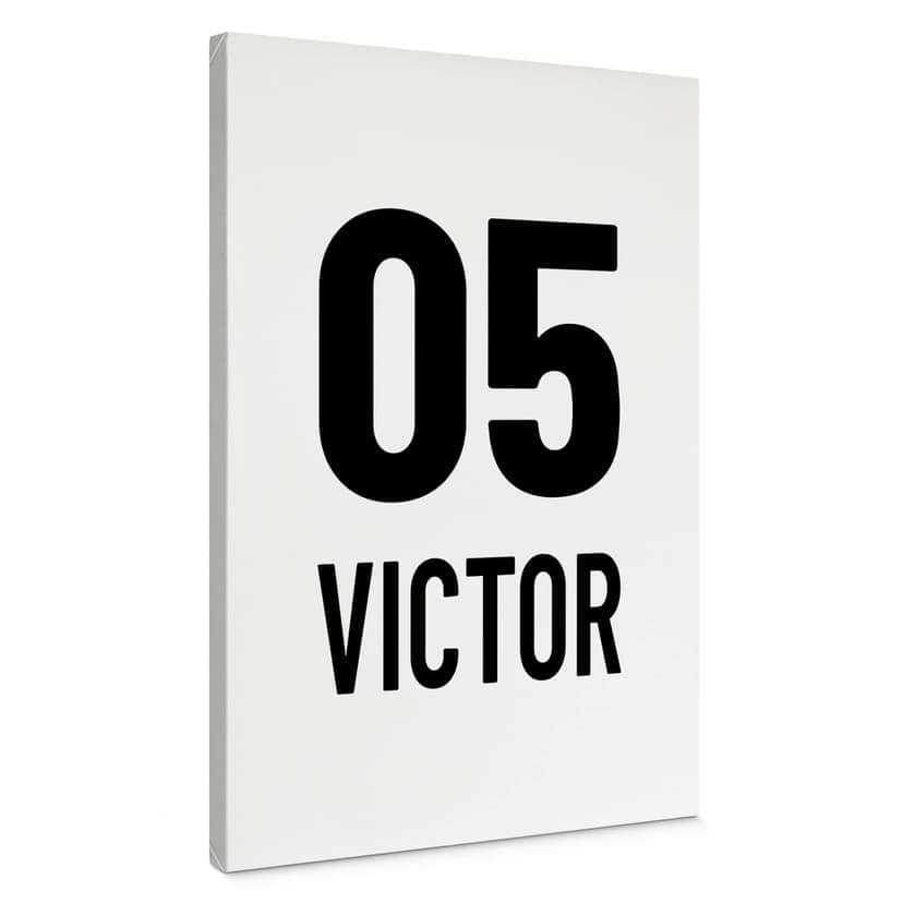 Stampe su tela personalizzabili con numero posteriore