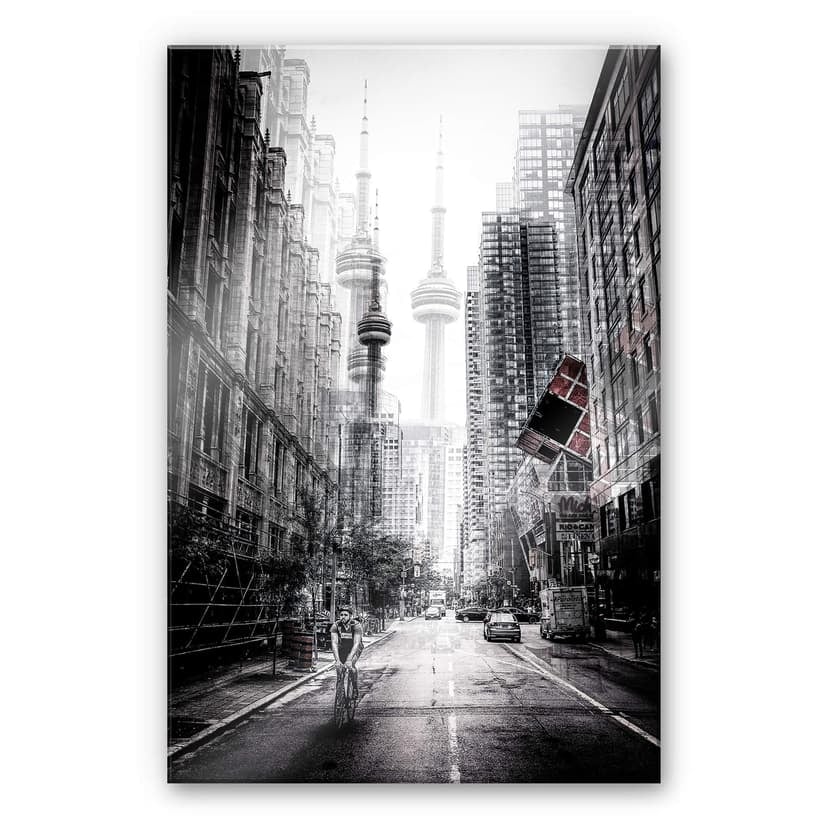 Stampa su vetro acrilico Chiriaco - Strade a Toronto