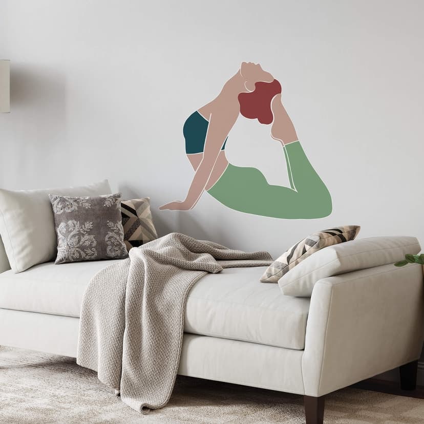 Adesivo murale Yoga - Cobra