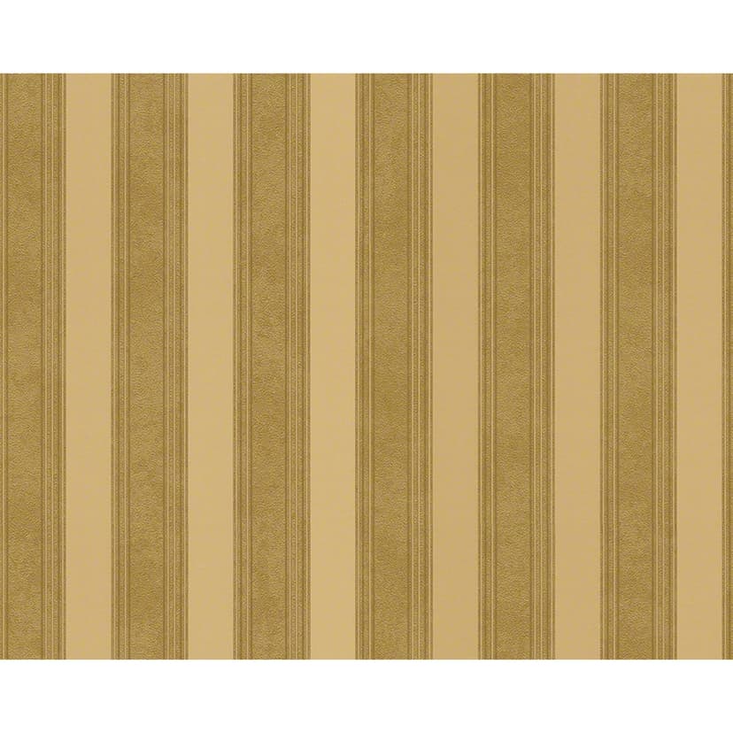 Versace Wallpaper - carta da parati Creamy Barocco colore giallo, metallizzato