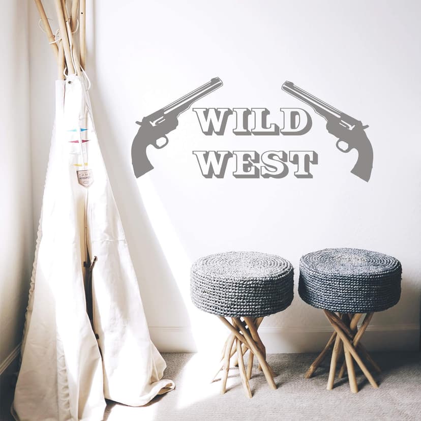 Adesivo murale - Wild West