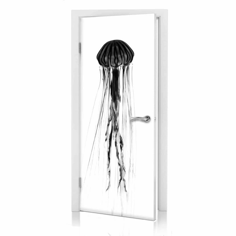 Adesivo per porta - Medusa