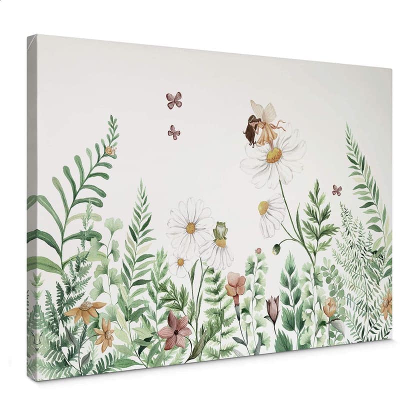 Stampa su tela Kikki Belle - Giardino delle fate