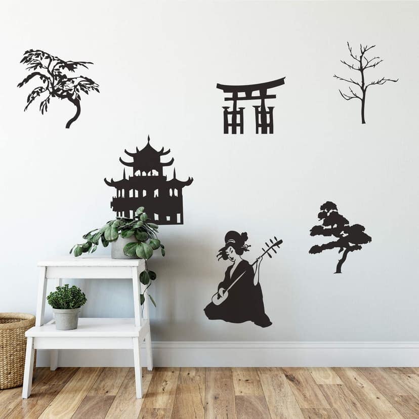 Adesivo murale - Vita asiatica