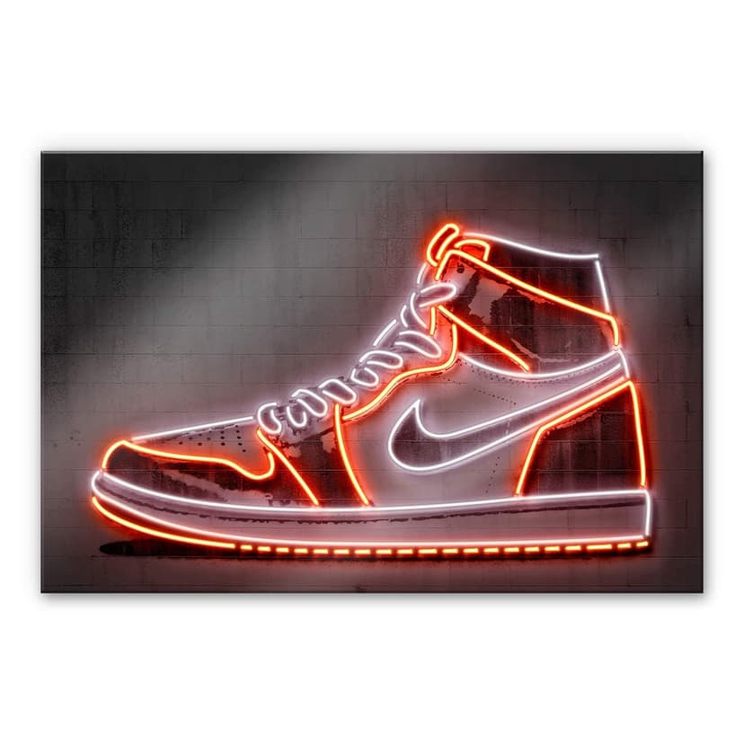 Stampa su vetro acrilico Mielu - Sneaker