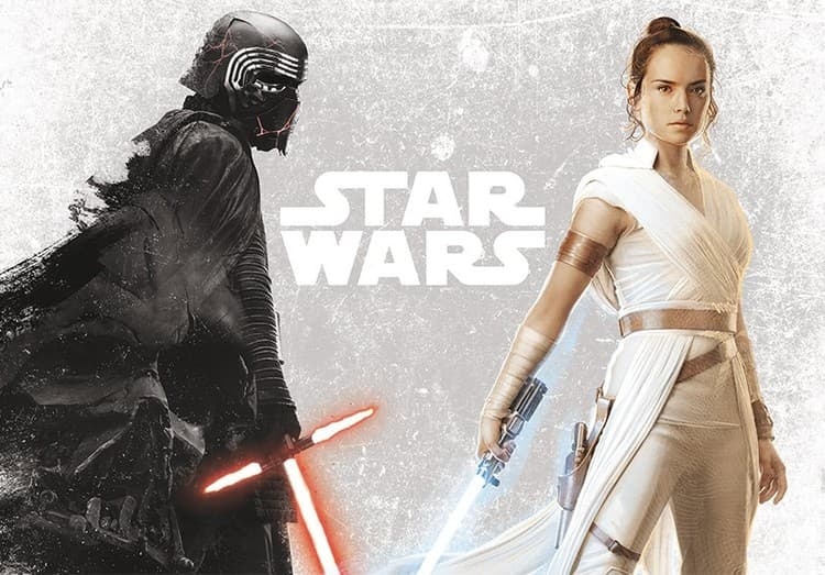 Poster, film poster Star Wars - Kylo Rey 91,5x61 cm