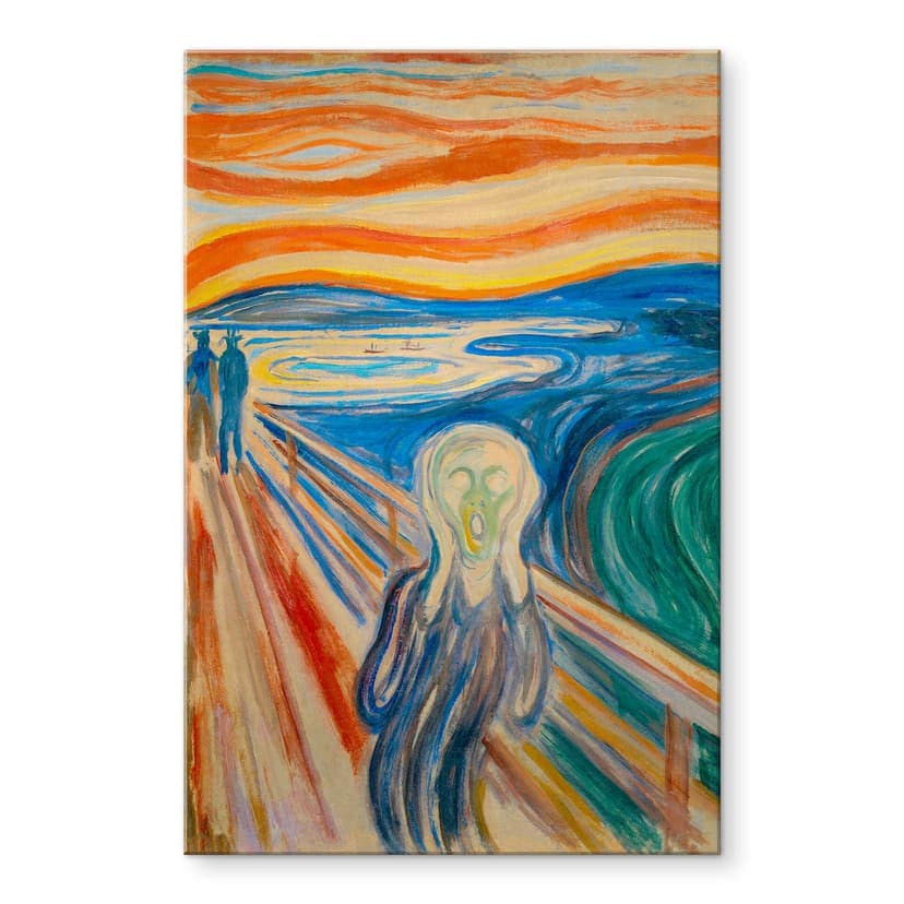 Stampa su vetro acrilico Munch - L'urlo