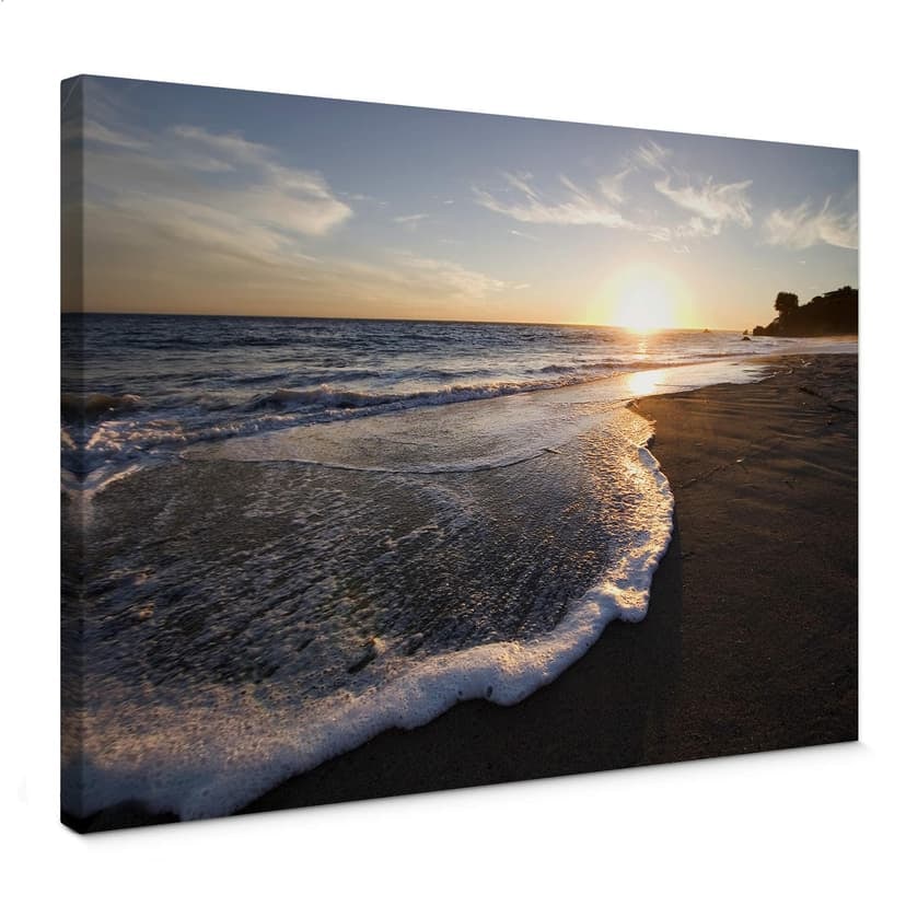 Stampa su tela - Tramonto sul mare