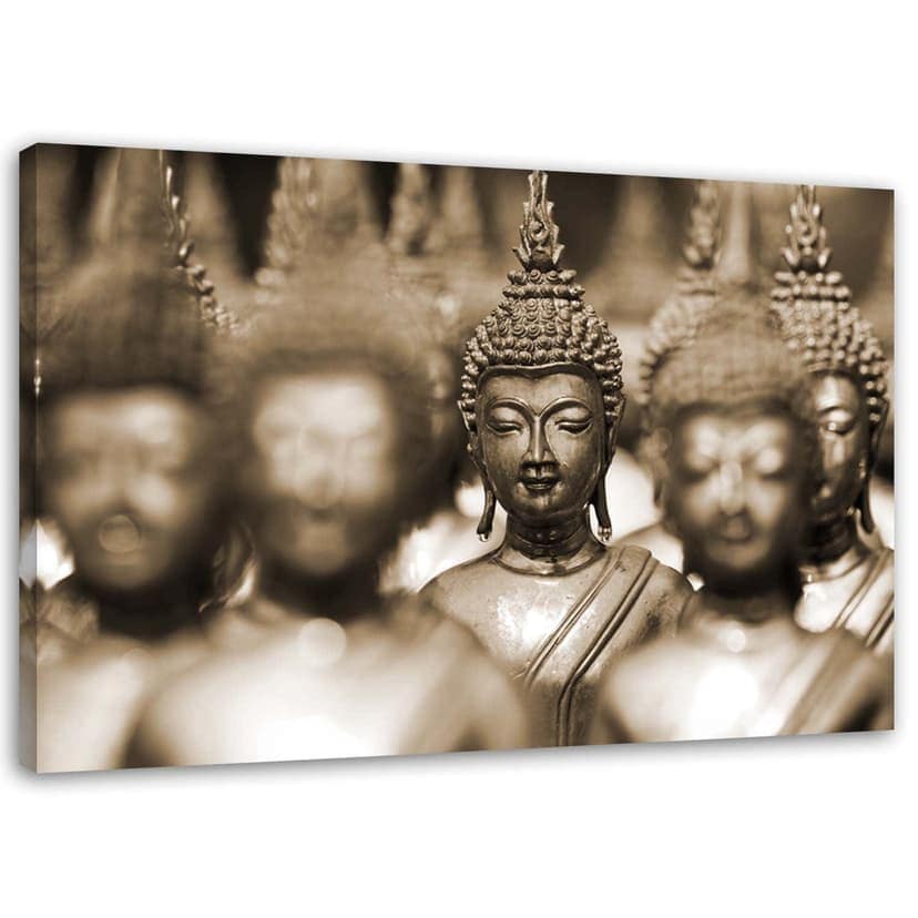 Stampe su tela, Buddha marrone Zen