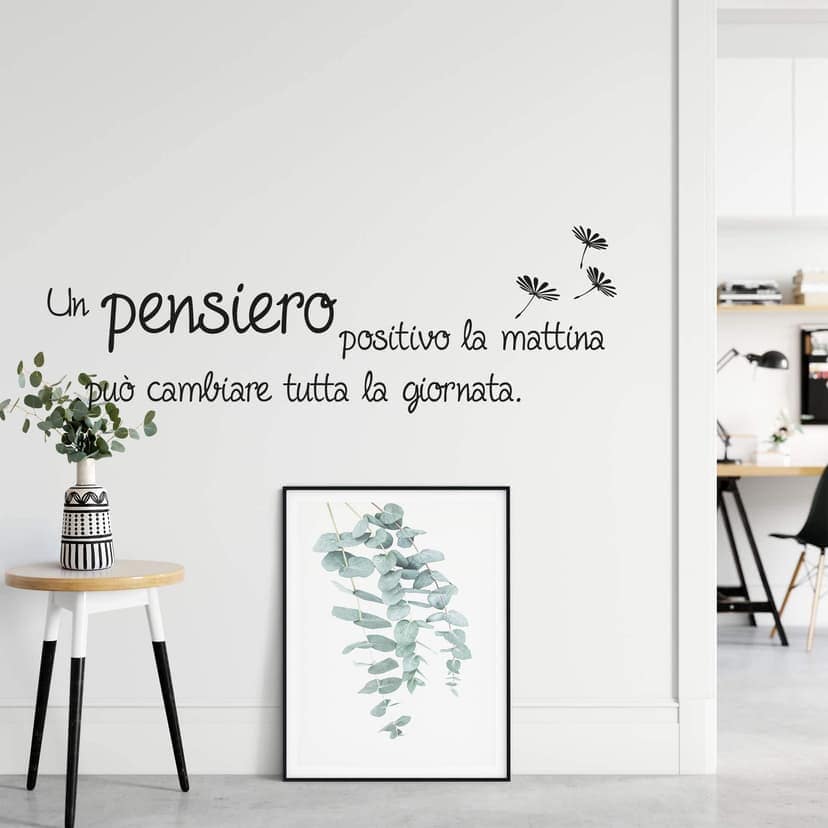 Adesivo murale - Pensiero positivo