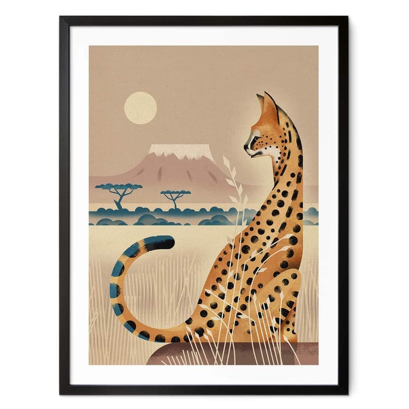 Poster Braun - Serval