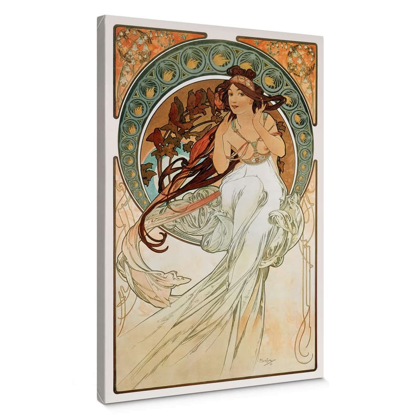 Mucha - Le quattro arti: la musica