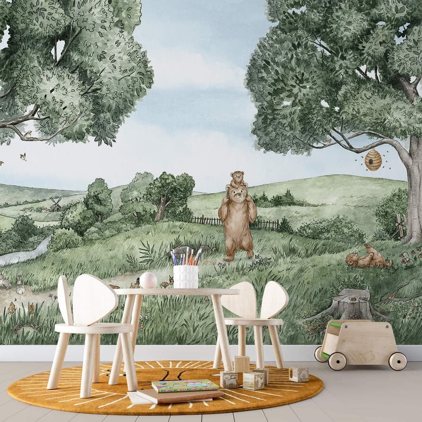 Fotomurale Kikki Belle - Orsi e api