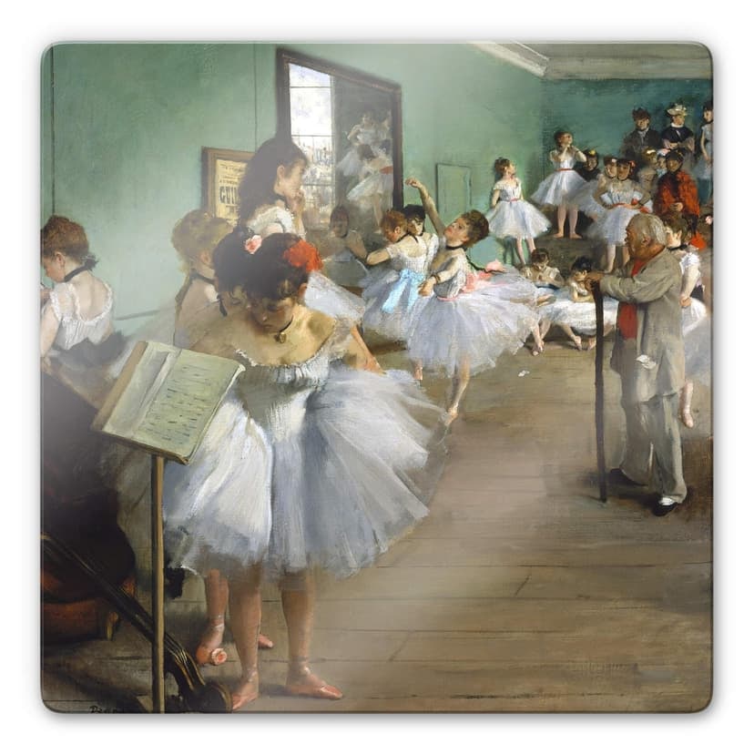 Stampa su vetro Degas – La scuola di danza