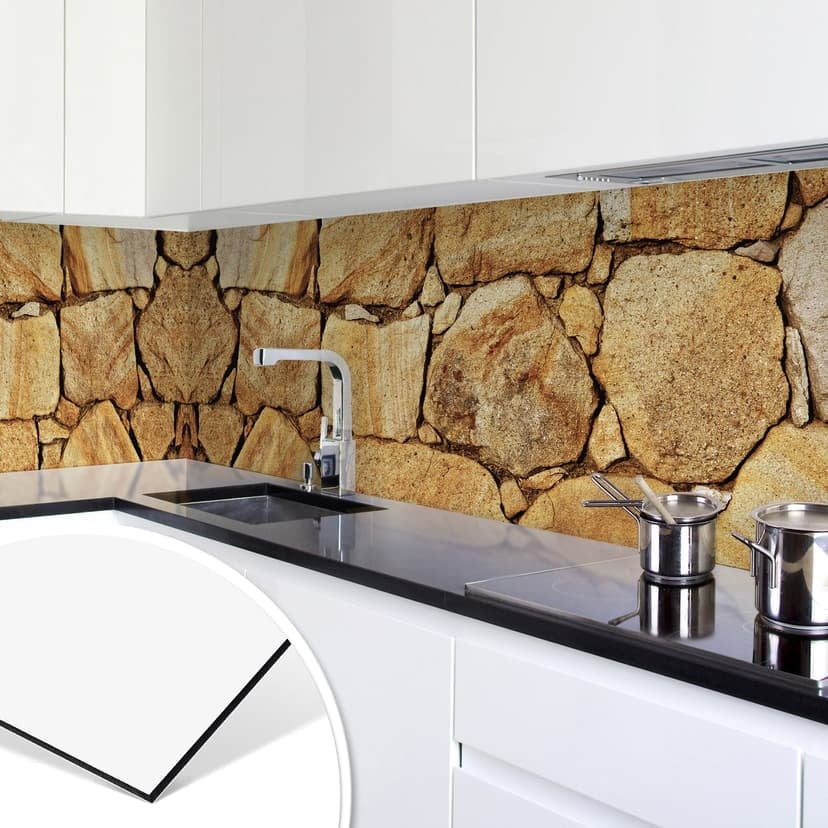 Rivestimento cucina - Alu-Dibond - Muro 03