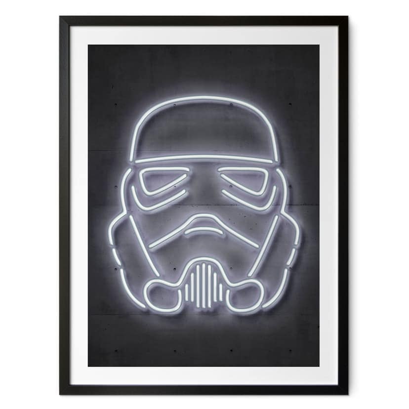 Poster con elmetto Stormtrooper - Mielu