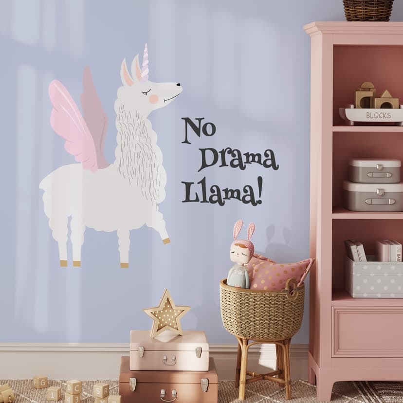 Adesivo No Drama Llama