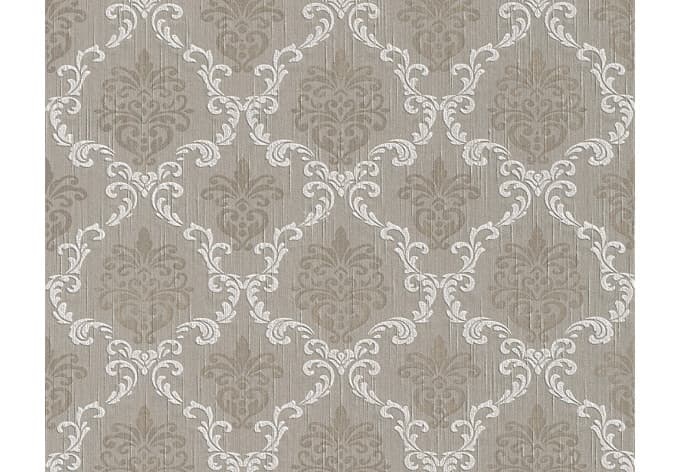 Architects Paper - carta da parati in tessuto serie "Tessuto" colore beige-grigio, grigio-beige, bia