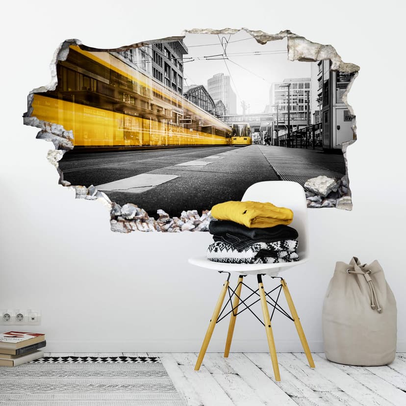 Adesivo 3D - Berlino Friedrichstrasse