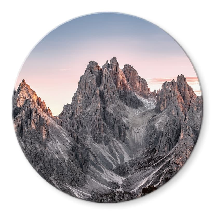 Stampa su vetro Alta montagna - Ling