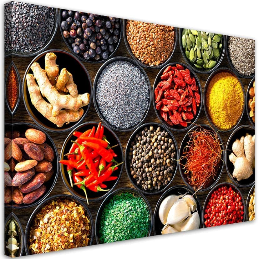 Stampe su tela, Erbe aromatiche per la cucina