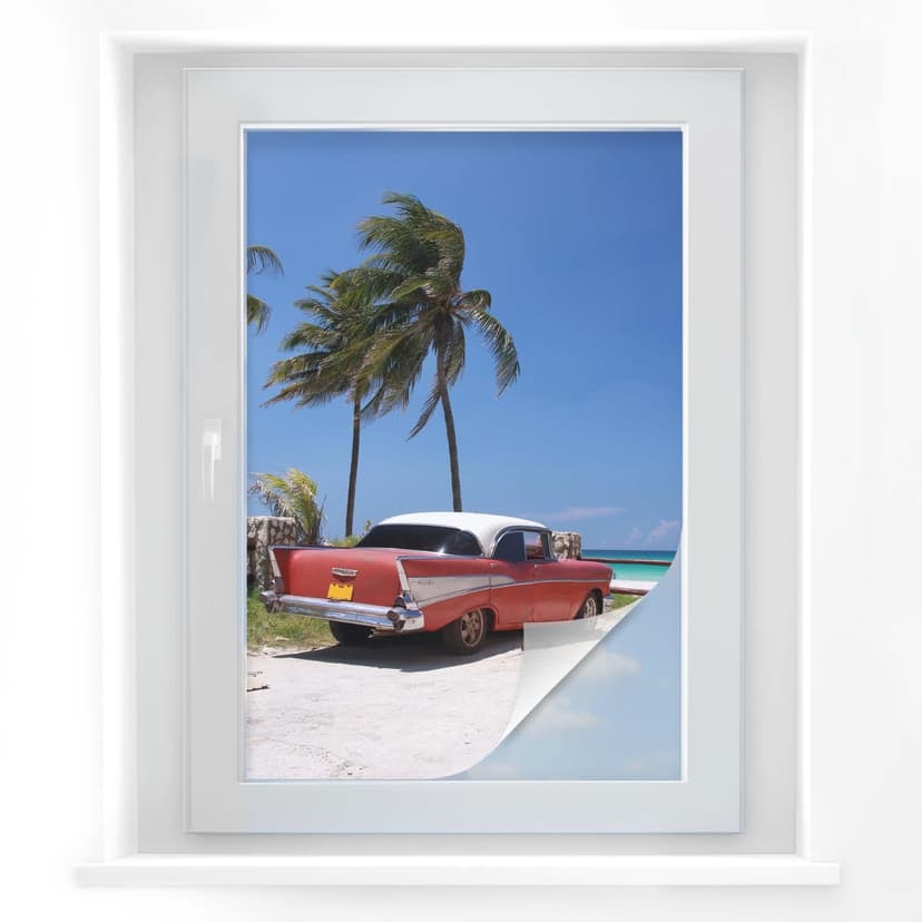 Pellicola adesiva per vetri - auto cabrio a Cuba